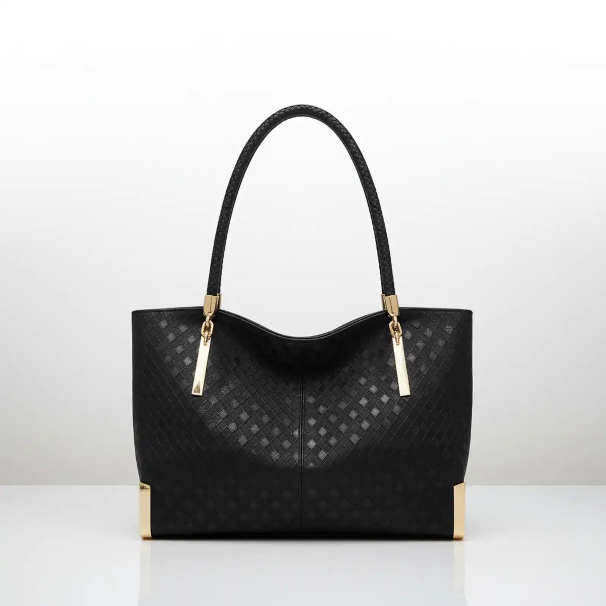 FOXER Large Split Leather Shoulder Tote Bag in 9136096F1A / China Mainland – product image 5
