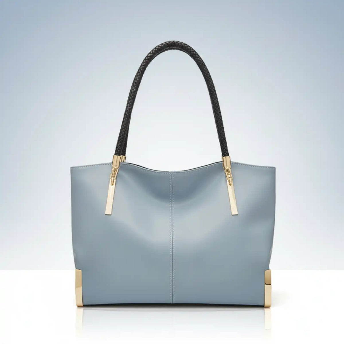 FOXER Split Leather Large Shoulder Tote Bag Smash Price Shop Work Tote