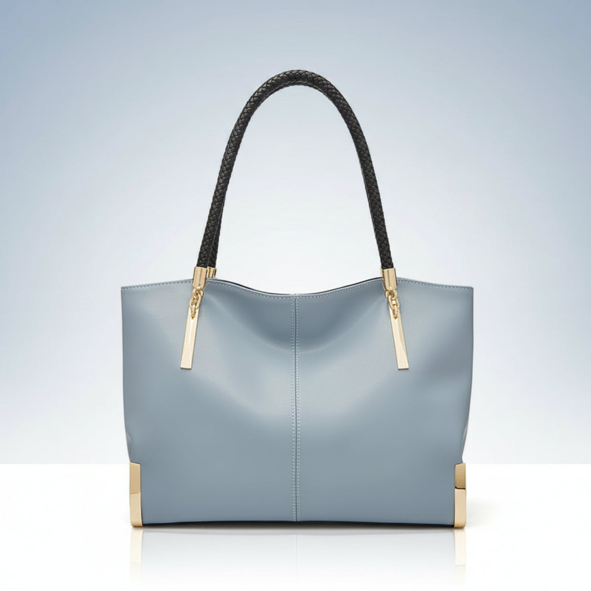 FOXER Split Leather Large Shoulder Tote Bag Smash Price Shop Work Tote