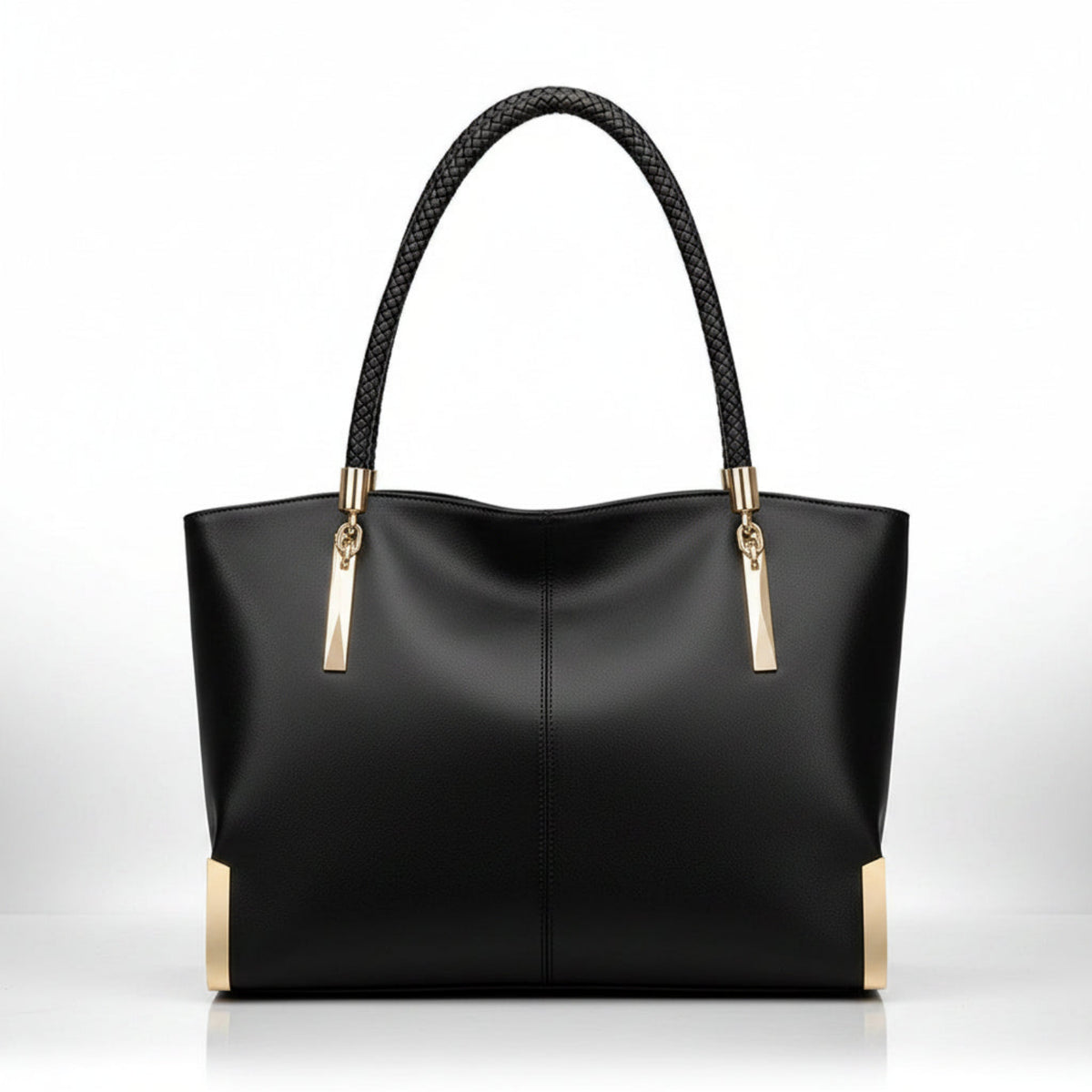 FOXER Split Leather Large Shoulder Tote Bag Smash Price Shop Work Tote