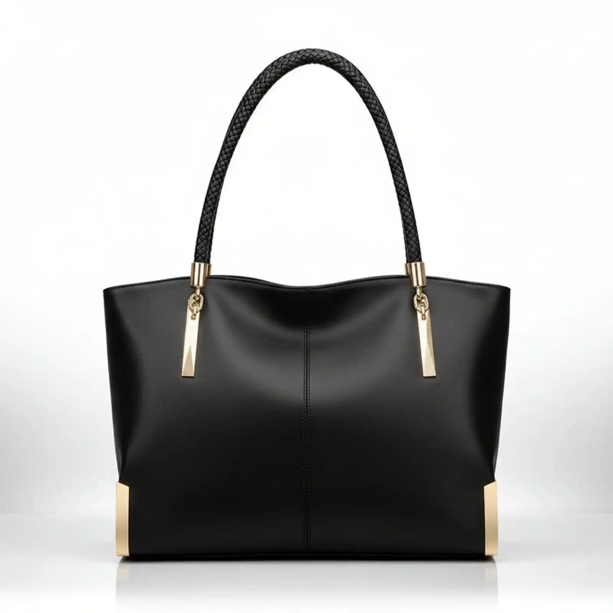 FOXER Split Leather Large Shoulder Tote Bag Smash Price Shop Work Tote