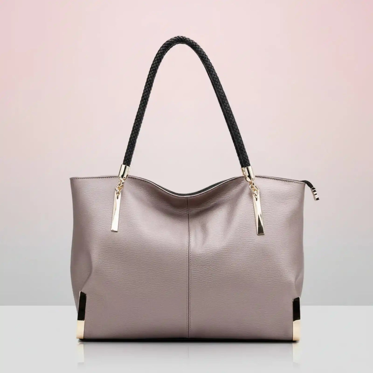 FOXER Split Leather Large Shoulder Tote Bag Smash Price Shop Work Tote