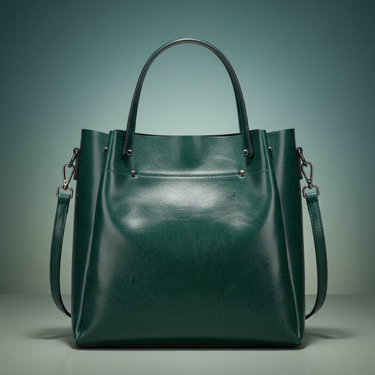 Genuine Leather Multi-Carry Work Tote Bag for Women ZENCY