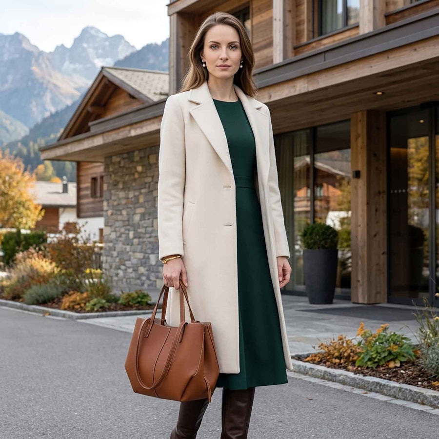 Genuine Leather Shoulder Tote for Work & Travel – product image 4