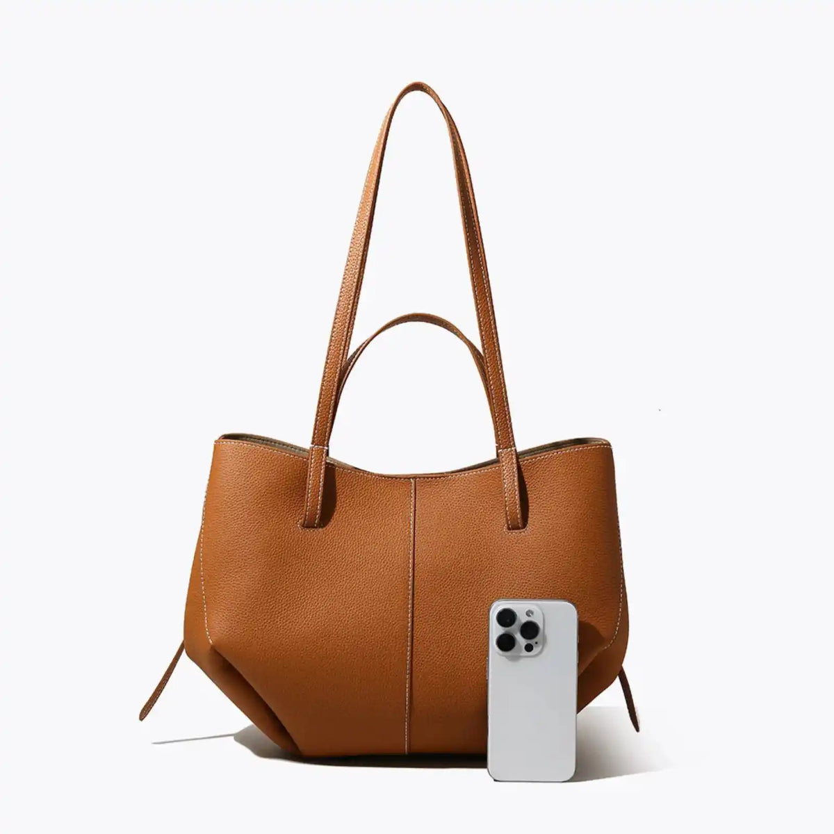 Genuine Leather Shoulder Tote for Work & Travel – product image 11
