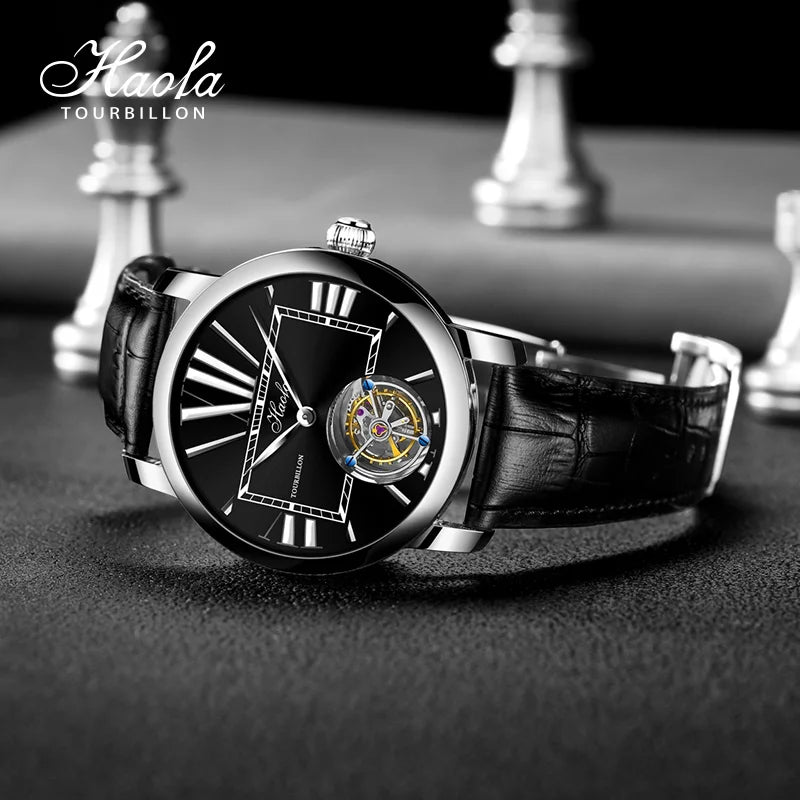 Haofa 1033 Tourbillon Watch – Seagull ST8230, Manual, Sapphire