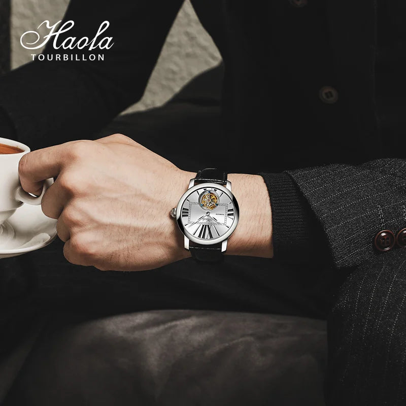 Haofa 1033 Tourbillon Watch – Seagull ST8230, Manual, Sapphire