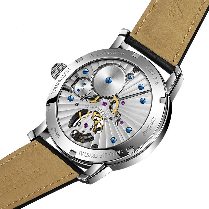 Haofa 1033 Tourbillon Watch – Seagull ST8230, Manual, Sapphire