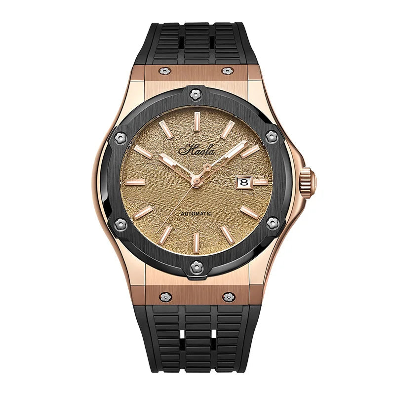 Haofa 1911 Business Automatic Watch – Day/Date, Sapphire, 5ATM Smash Price Shop Men's Watch