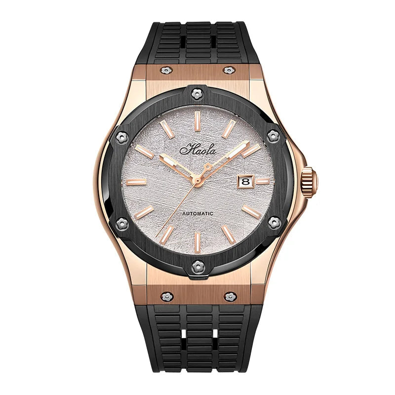 Haofa 1911 Business Automatic Watch – Day/Date, Sapphire, 5ATM Smash Price Shop Men's Watch
