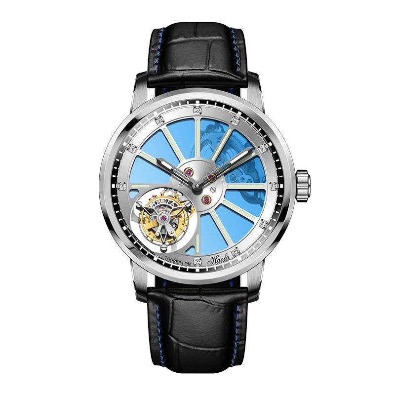 Haofa 1925A Flying Tourbillon Men’s Mechanical Watch – Sapphire Manual 48H