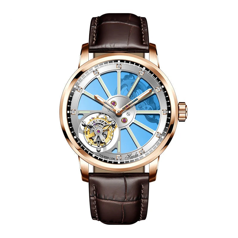 Haofa 1925A Flying Tourbillon Men’s Mechanical Watch – Sapphire Manual 48H