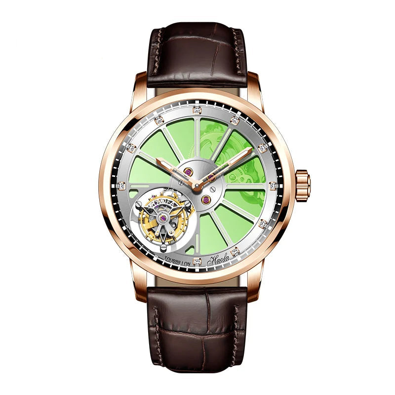 Haofa 1925A Flying Tourbillon Men’s Mechanical Watch – Sapphire Manual 48H Smash Price Shop Men's Watch