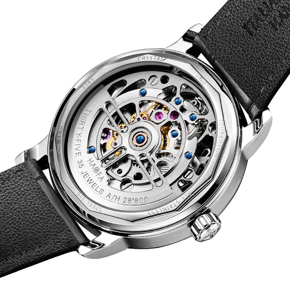 Haofa 2269 Flying Tourbillon Men’s Watch – Solar System Sapphire 3HD6E