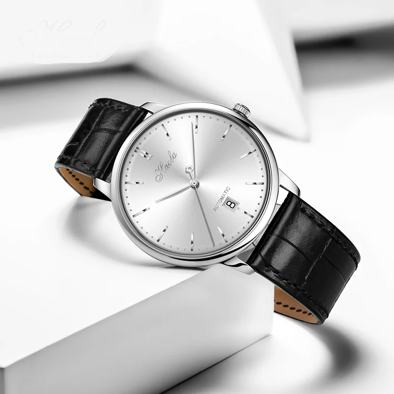 Haofa Ultra-Thin Automatic Watch for Men Sapphire 1606