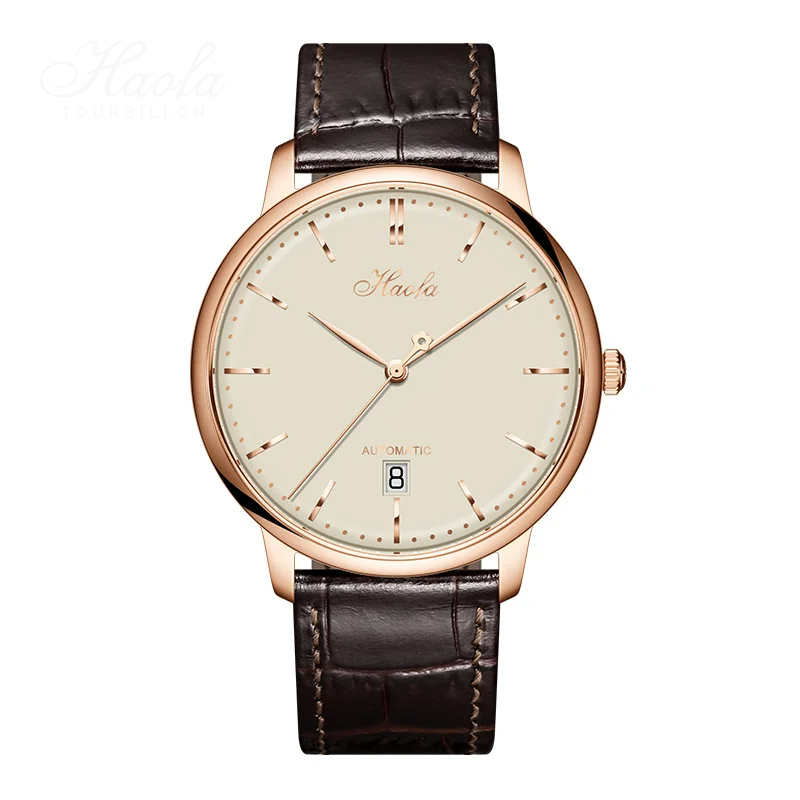 Haofa Ultra-Thin Automatic Watch for Men Sapphire 1606