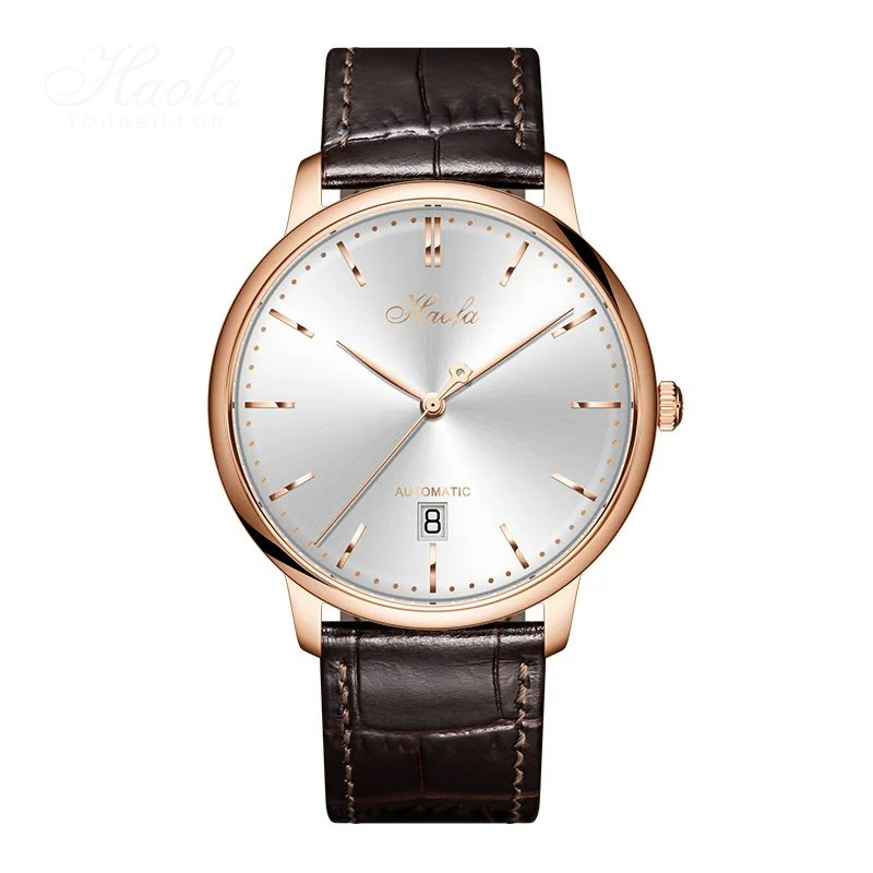 Haofa Ultra-Thin Automatic Watch for Men Sapphire 1606 Smash Price Shop Watch