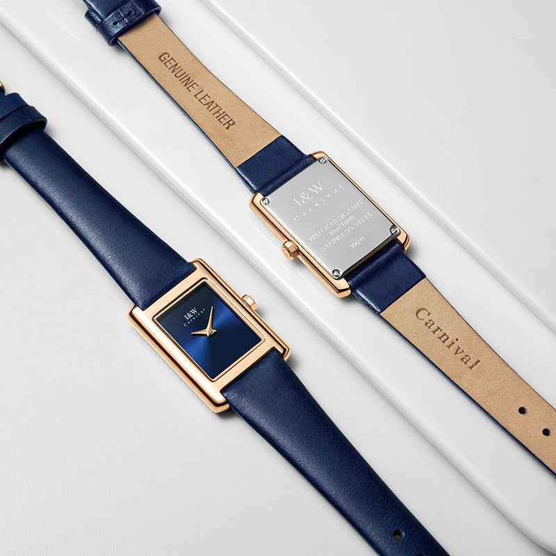 I&W Ultra-Thin Women’s Watch – Sapphire Swiss Style