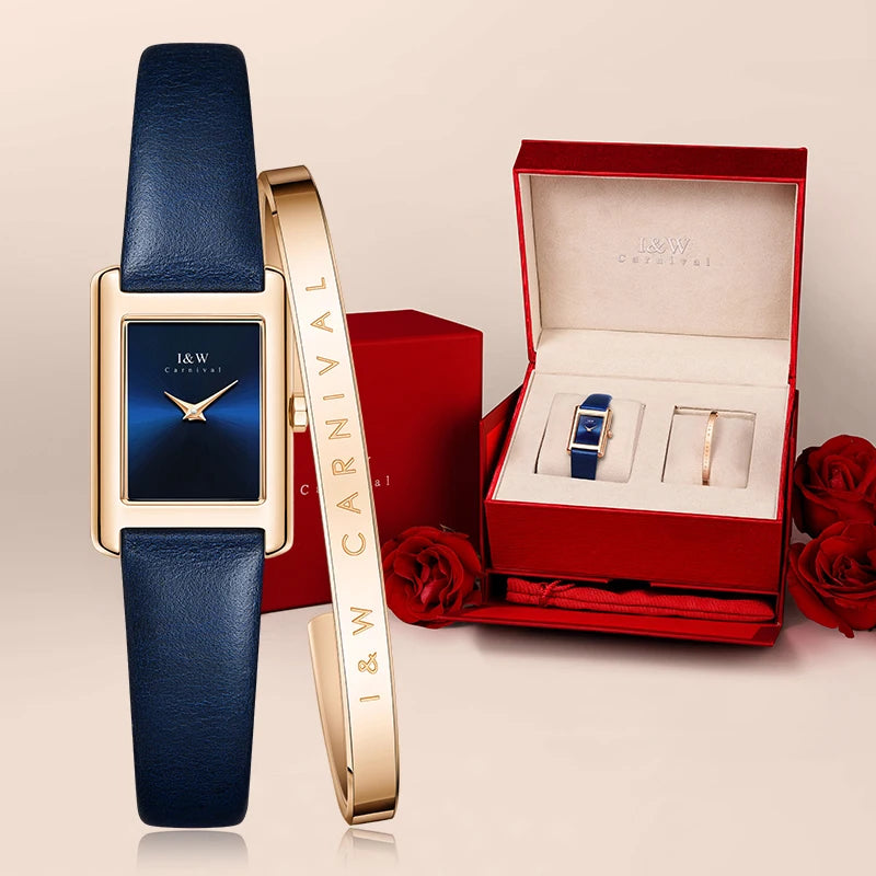 I&W Ultra-Thin Women’s Watch – Sapphire Swiss Style