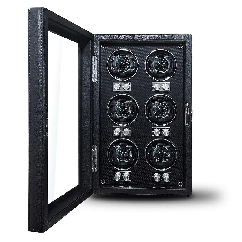 IBBETON Luxury Automatic Watch Winder – PU Leather Storage Box Smash Price Shop Unisex