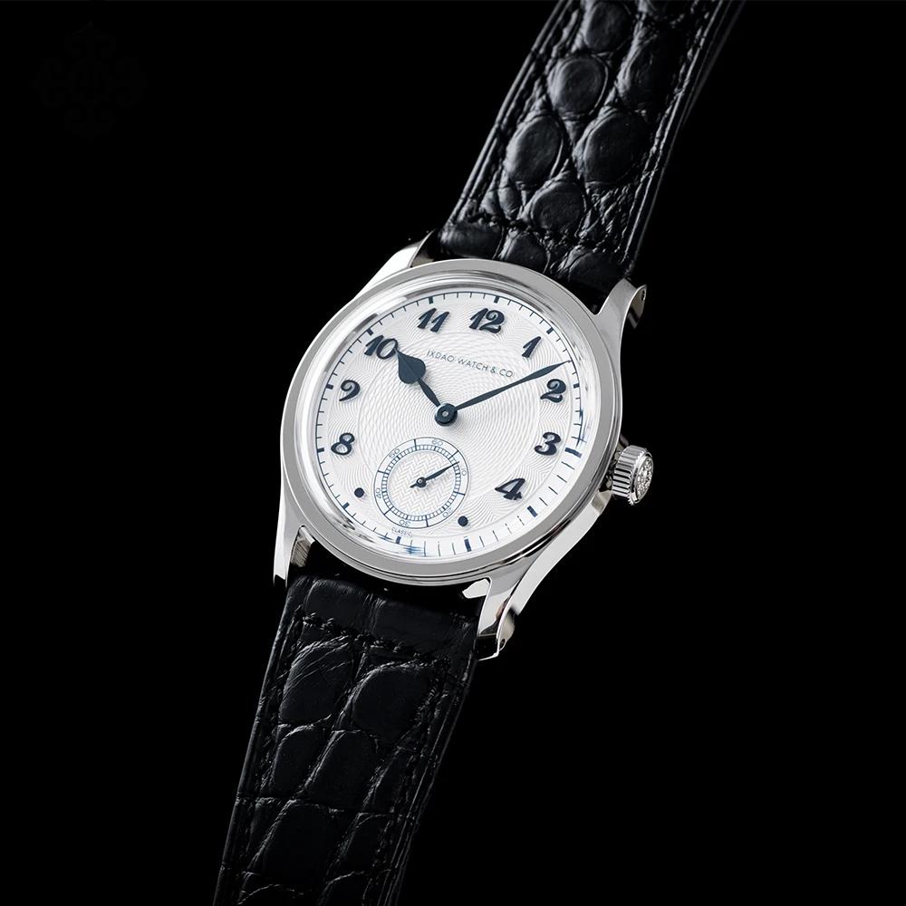 IX&DAO Men’s Formal Watch – Sapphire, Leather, 5BAR Quartz