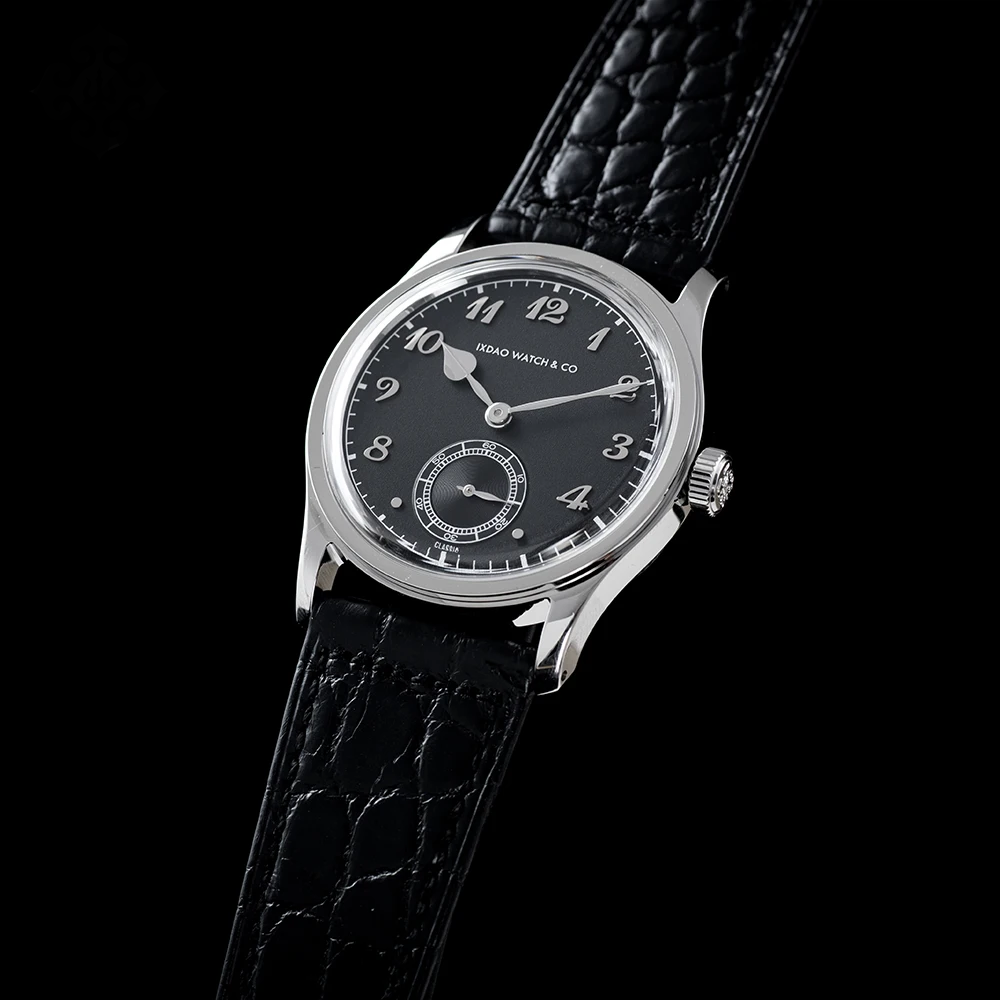 IX&DAO Men’s Formal Watch – Sapphire, Leather, 5BAR Quartz