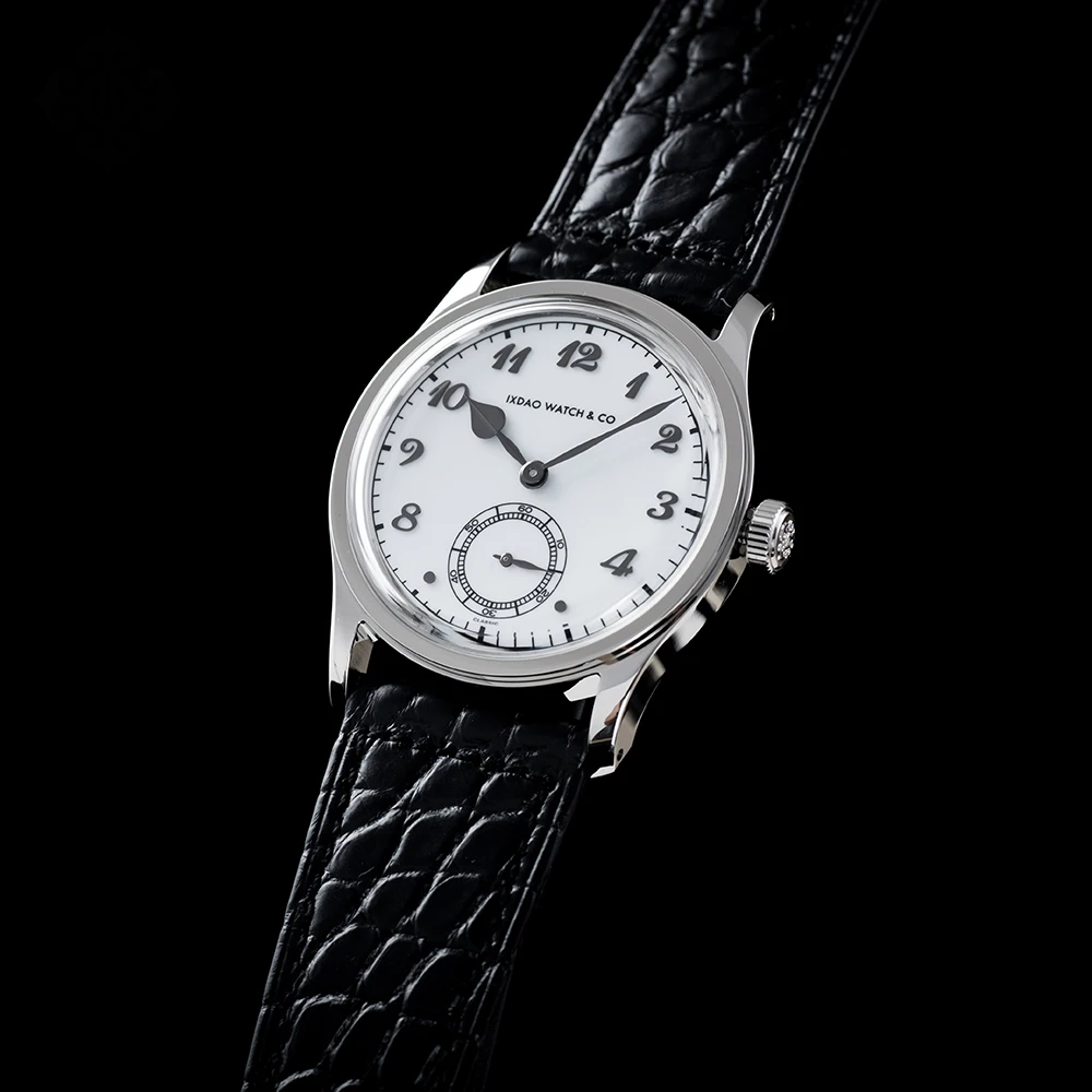 IX&DAO Men’s Formal Watch – Sapphire, Leather, 5BAR Quartz