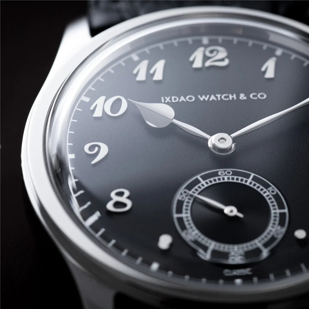 IX&DAO Men’s Formal Watch – Sapphire, Leather, 5BAR Quartz