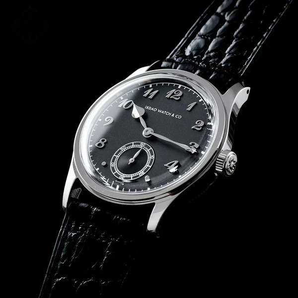 IX&DAO Men’s Formal Watch – Sapphire, Leather, 5BAR Quartz