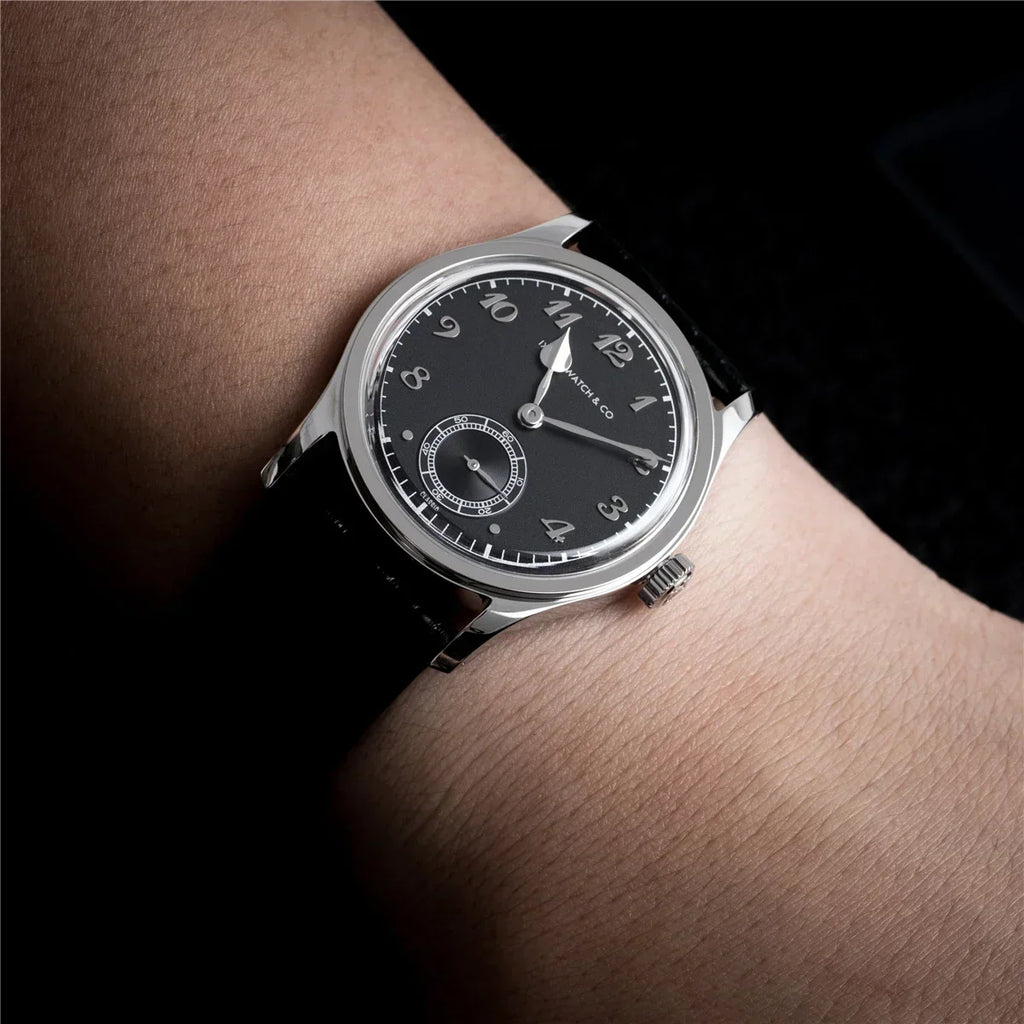 IX&DAO Men’s Formal Watch – Sapphire, Leather, 5BAR Quartz