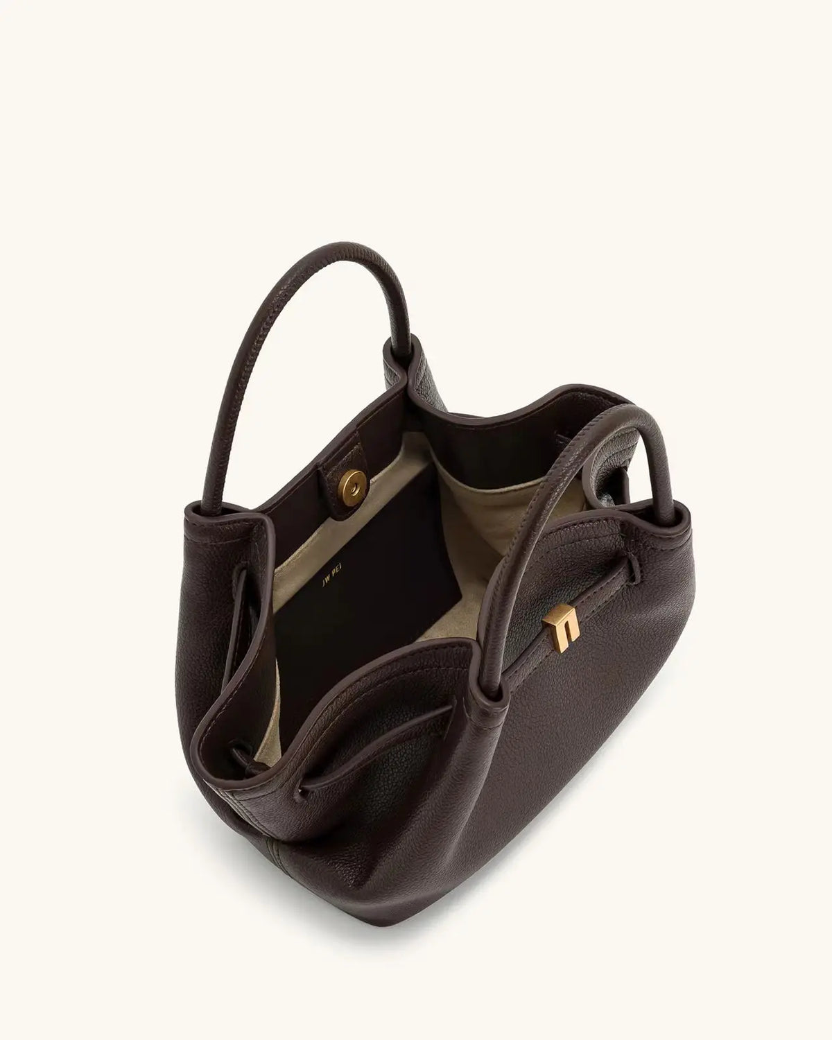 JW PEI HANA Tote Bag Dumpling Bun Small Women's Shoulder Crossbody Bag High Quality Handheld Small Bag Women'sMedium Faux Suede Smash Price Shop