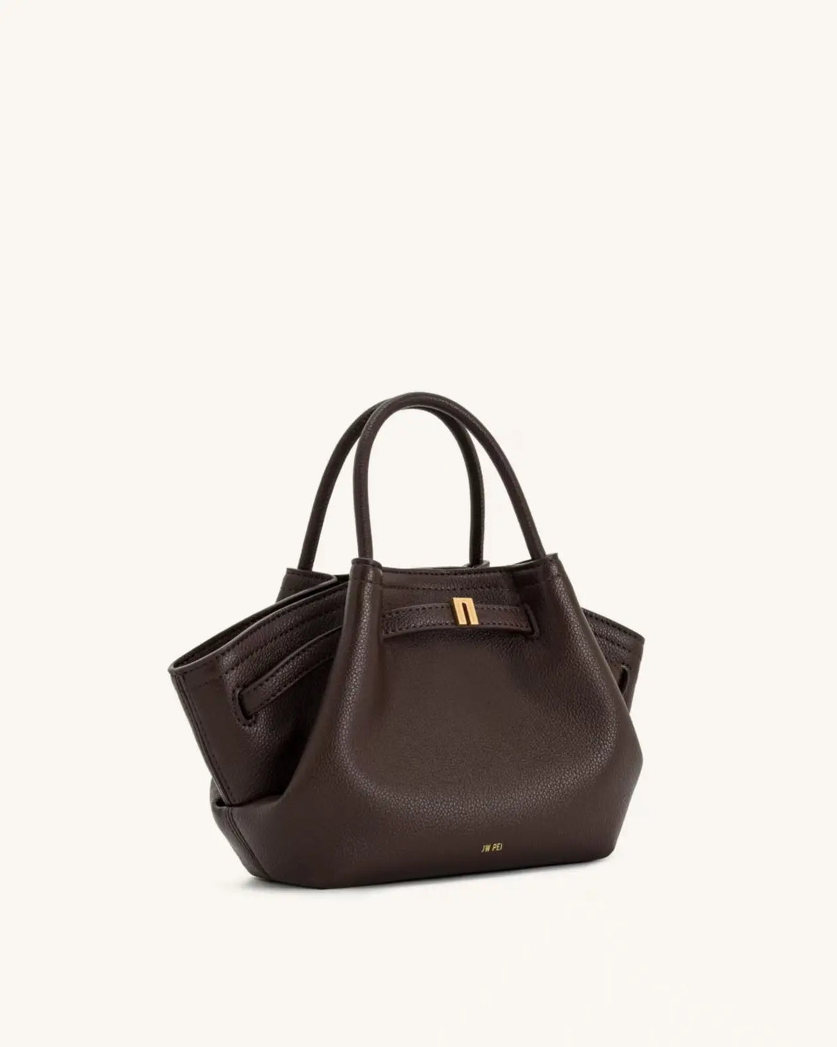 JW PEI HANA Tote Bag Dumpling Bun Small Women's Shoulder Crossbody Bag High Quality Handheld Small Bag Women'sMedium Faux Suede Smash Price Shop