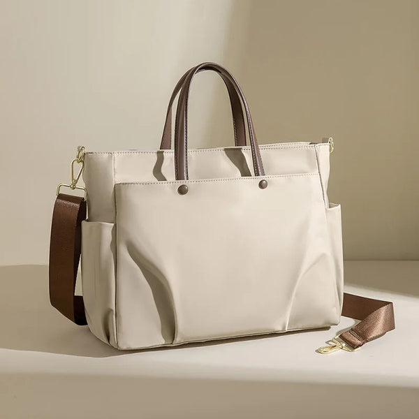 Women's Oxford Laptop Tote Bag with 15.6-Inch Sleeve