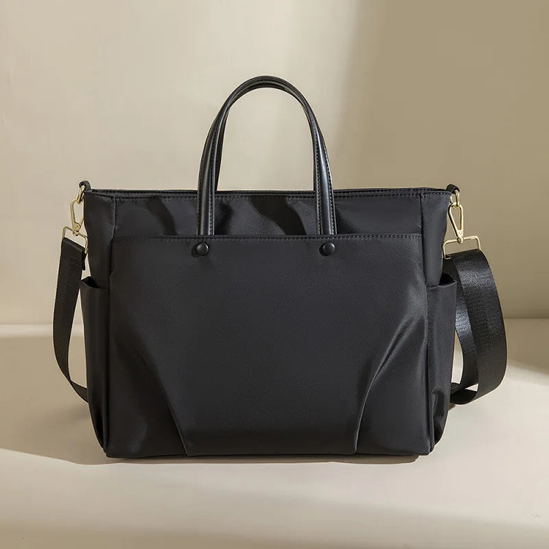 Laptop Bag Women's Shoulder Portable Large-capacity Briefcase Shoulder Crossbody Tote 15.6-inch Inner Sleeve Bag Smash Price Shop