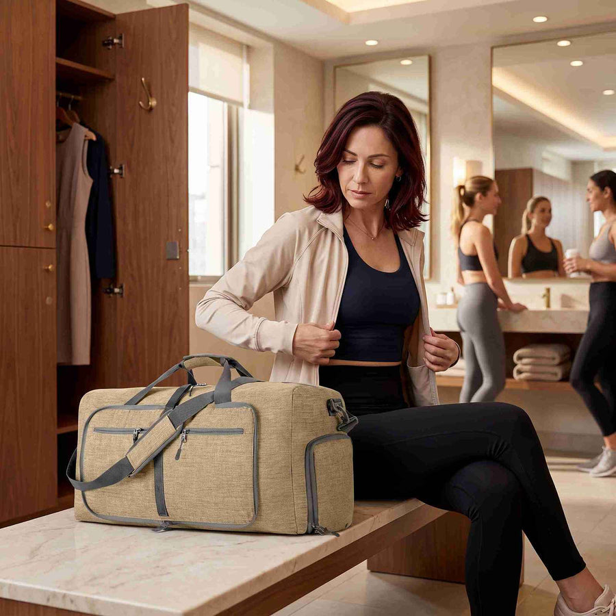 Large-Capacity Carry-On Weekender Bag – lifestyle image 4
