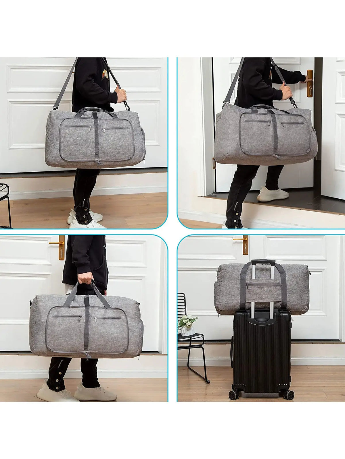 Large-Capacity Carry-On Weekender Bag Smash Price Shop Weekender Bag