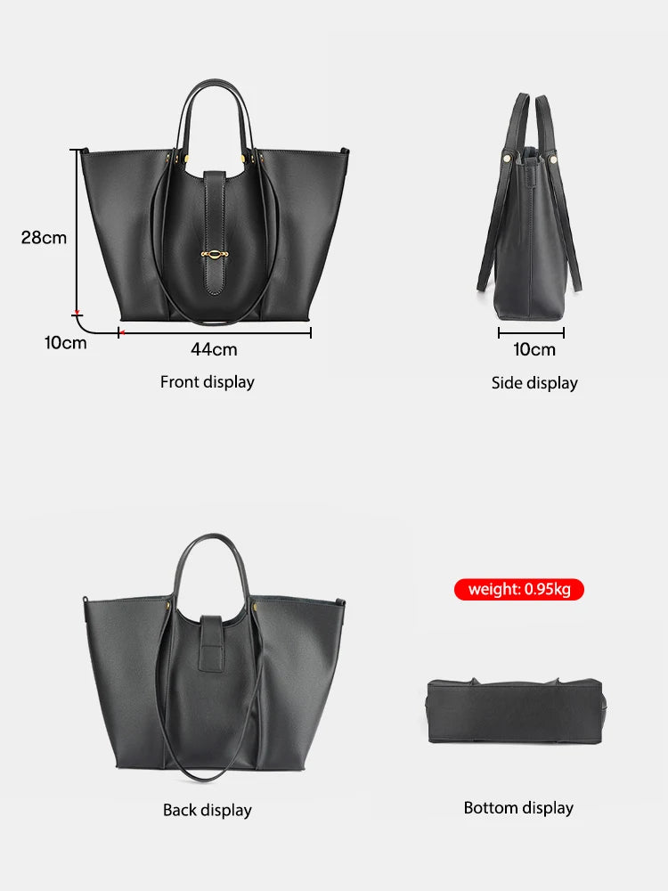 Large Genuine Leather Work Tote Bag for Women Smash Price Shop Women's Leather Tote Bag