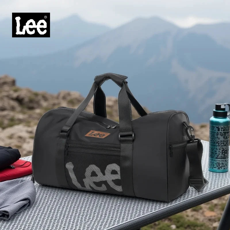 LEE Smart Gym Duffel Bag with Shoe Compartment Dry Wet Bag Men Women Waterproof Large Size Sport Training Luggage Travel Bag Smash Price Shop