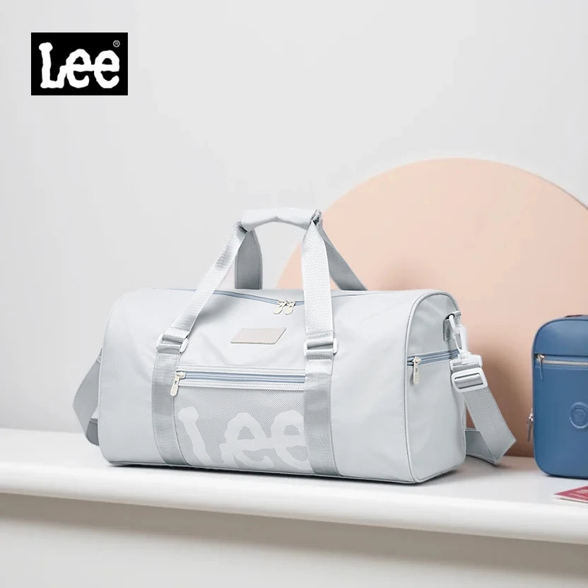 LEE Smart Gym Duffel Bag with Shoe Compartment Dry Wet Bag Men Women Waterproof Large Size Sport Training Luggage Travel Bag Smash Price Shop