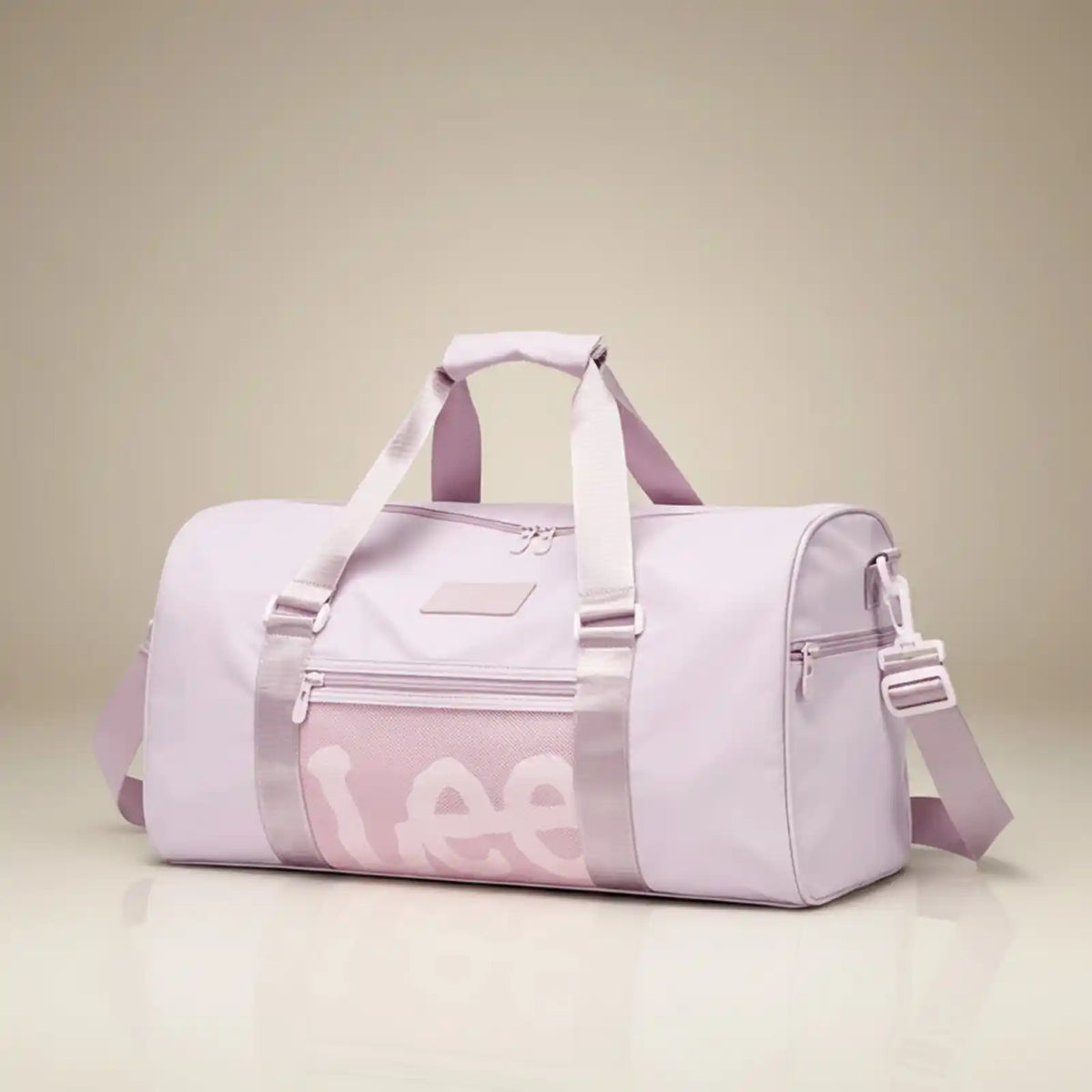 Lee Waterproof Weekender Duffel Bag with Shoe Compartment in Color E-Light Purple – product image 5