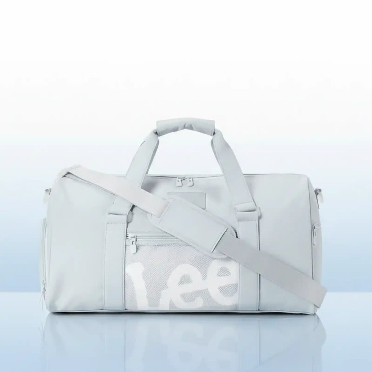 Lee Waterproof Weekender Duffel Bag with Shoe Compartment in Color F-Candy Blue – product image 9
