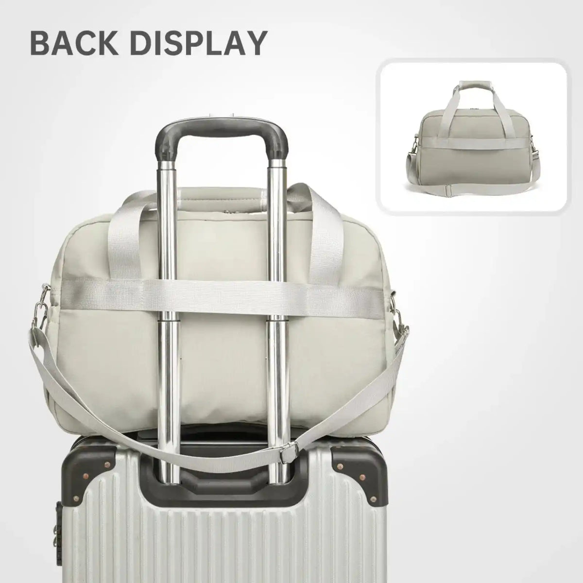 Lightweight Nylon Weekender Travel Bag for Women – product image 13