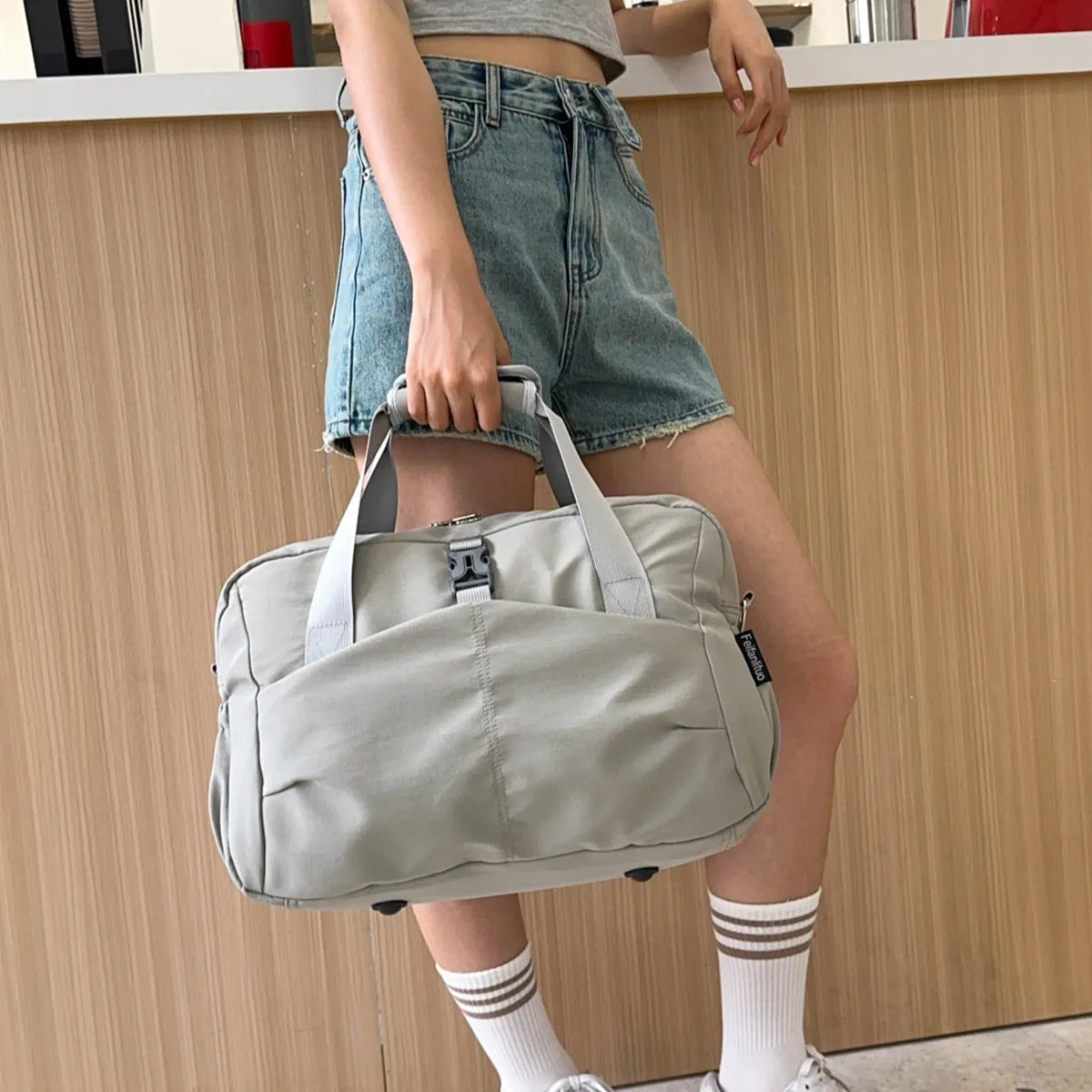 Lightweight Nylon Weekender Travel Bag for Women Smash Price Shop Travel Bag