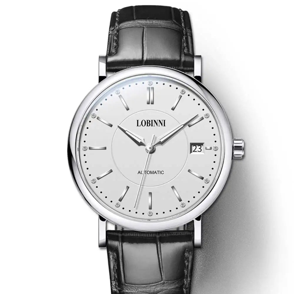 LOBINNI 12025F Ladies Automatic Watch – 36mm, Sapphire, Seagull