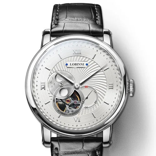 LOBINNI 3605 Automatic Skeleton Men's Watch 40.5mm Smash Price Shop Men's Watch