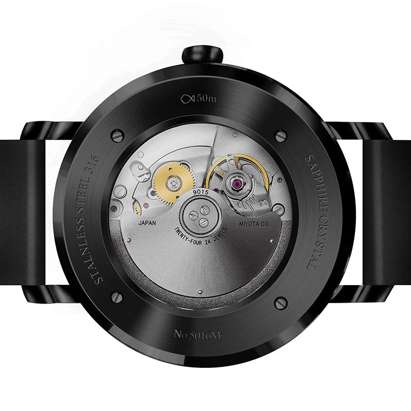 LOBINNI L5016 Men's Automatic Watch – Japan MIYOTA 9015 & Sapphire