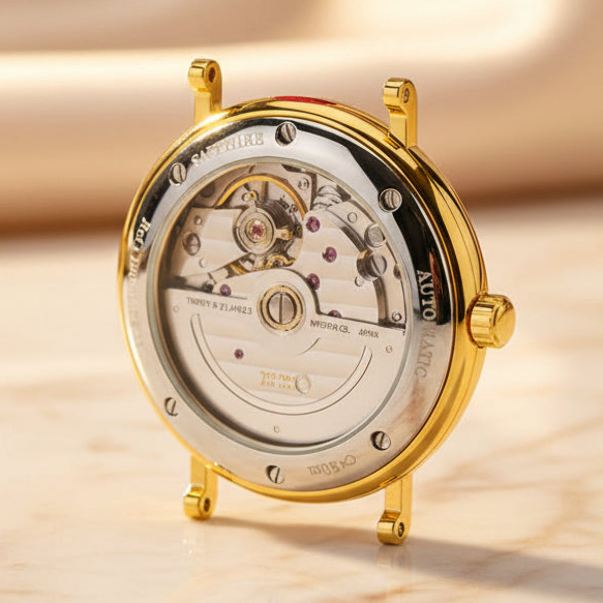 LOBINNI Ladies Automatic Sapphire Watch Smash Price Shop Women's Watch