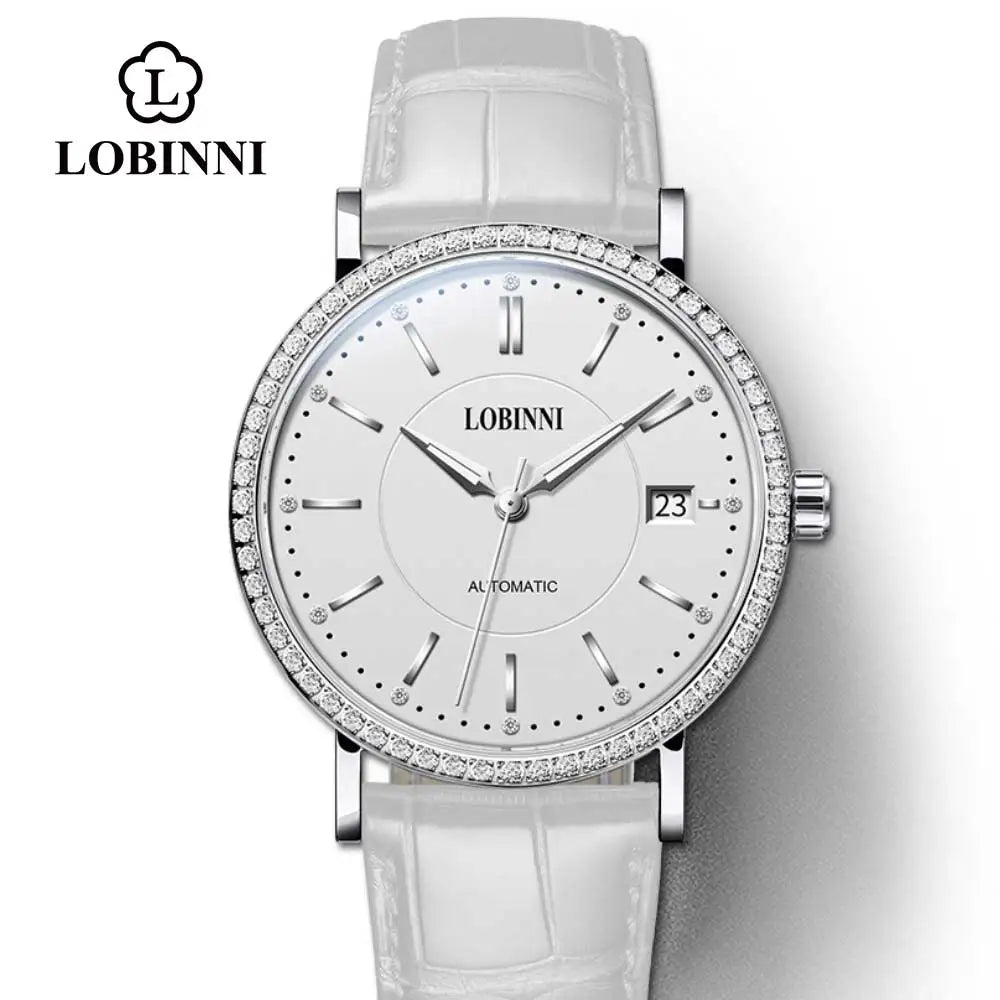Lobinni Women’s Luxury Mechanical Watch – Swiss Automatic