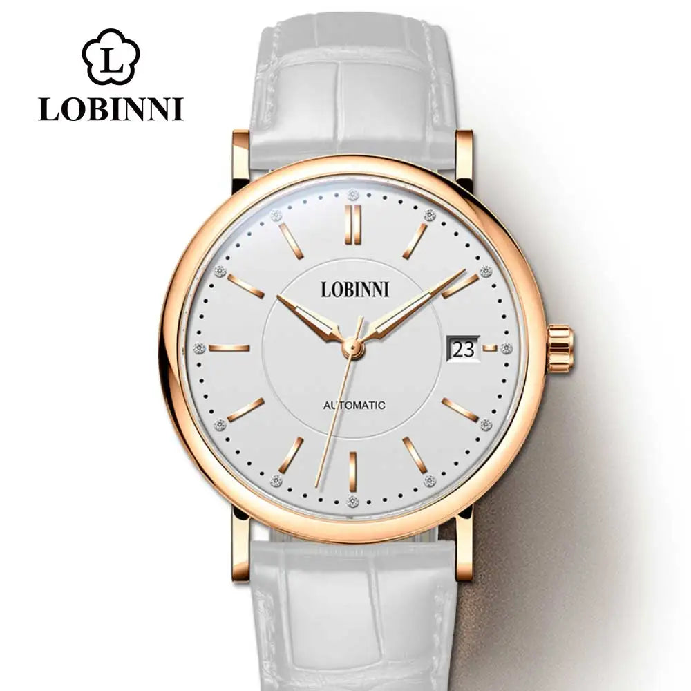 Lobinni Women’s Luxury Mechanical Watch – Swiss Automatic