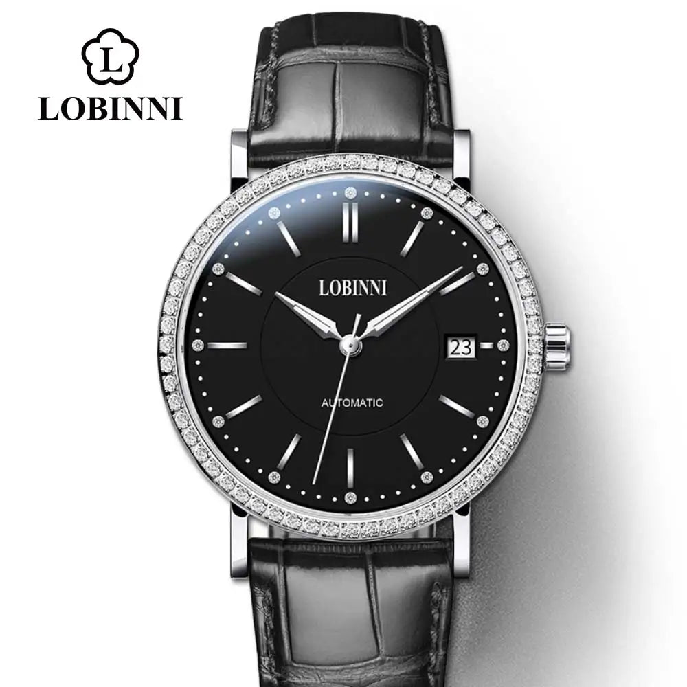 Lobinni Women’s Luxury Mechanical Watch – Swiss Automatic